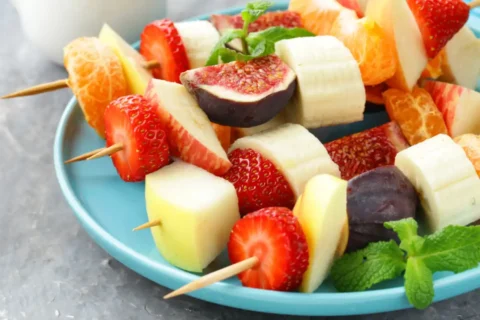 Brochettes de Fruits d&rsquo;Été