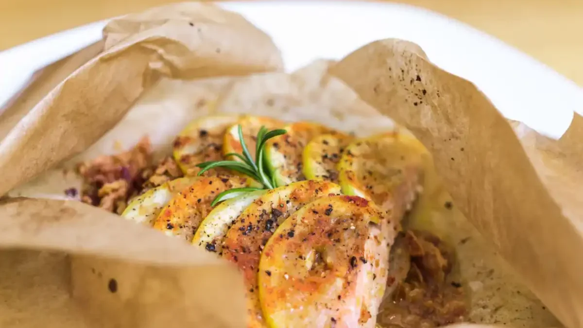 Saumon en Papillote